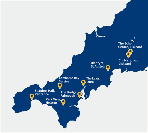 Day Care Centres in Cornwall